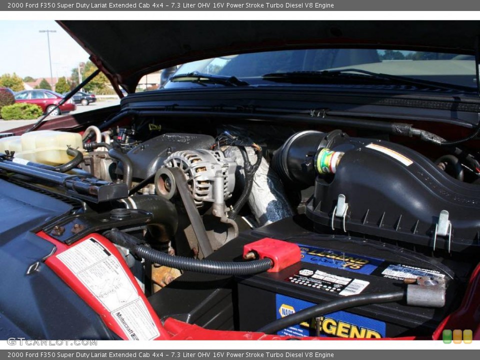 7.3 Liter OHV 16V Power Stroke Turbo Diesel V8 Engine for the 2000 Ford F350 Super Duty #40636726