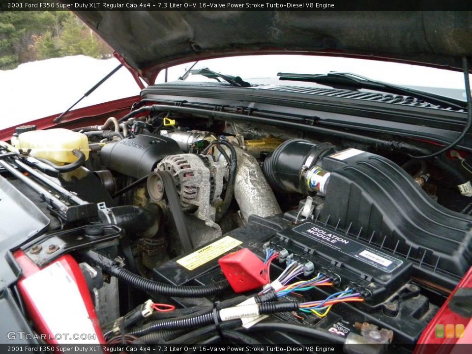 7.3 Liter OHV 16-Valve Power Stroke Turbo-Diesel V8 Engine for the 2001 Ford F350 Super Duty #40642762