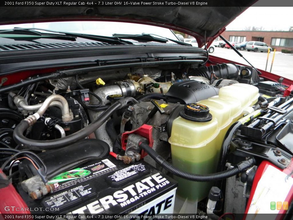7.3 Liter OHV 16-Valve Power Stroke Turbo-Diesel V8 Engine for the 2001 Ford F350 Super Duty #40642778