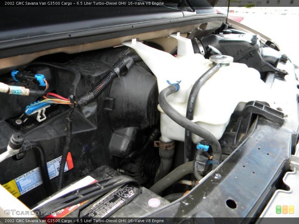 6.5 Liter Turbo-Diesel OHV 16-Valve V8 Engine for the 2002 GMC Savana Van #40643470