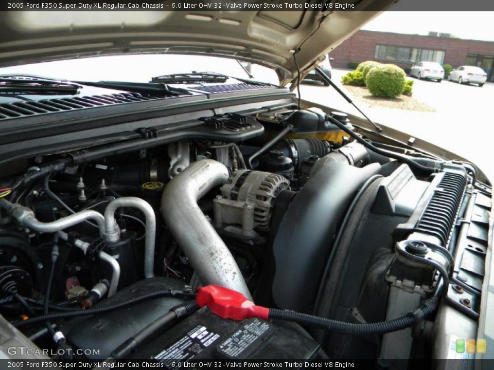 6.0 Liter OHV 32-Valve Power Stroke Turbo Diesel V8 Engine for the 2005 Ford F350 Super Duty #40644994