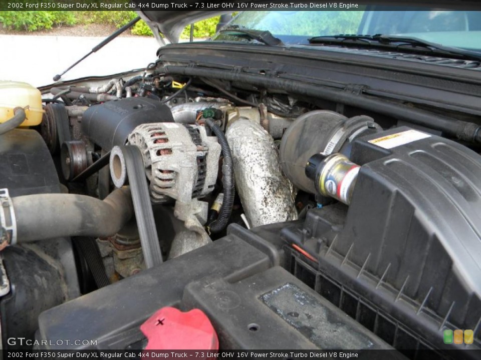 7.3 Liter OHV 16V Power Stroke Turbo Diesel V8 Engine for the 2002 Ford F350 Super Duty #40646918