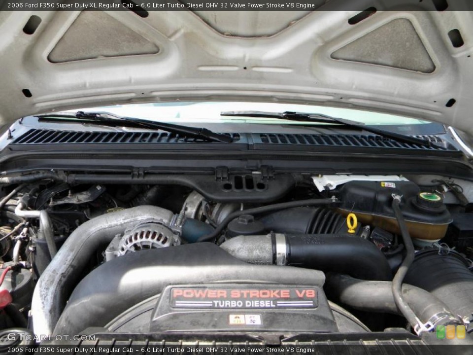 6.0 Liter Turbo Diesel OHV 32 Valve Power Stroke V8 Engine for the 2006 Ford F350 Super Duty #40648154