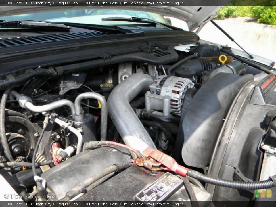 6.0 Liter Turbo Diesel OHV 32 Valve Power Stroke V8 Engine for the 2006 Ford F350 Super Duty #40648162