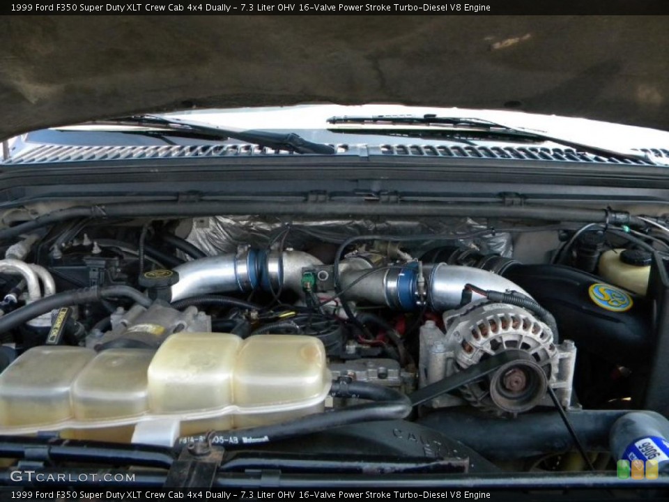7.3 Liter OHV 16-Valve Power Stroke Turbo-Diesel V8 Engine for the 1999 Ford F350 Super Duty #40648574