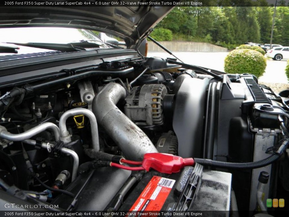 6.0 Liter OHV 32-Valve Power Stroke Turbo Diesel V8 Engine for the 2005 Ford F350 Super Duty #40650707