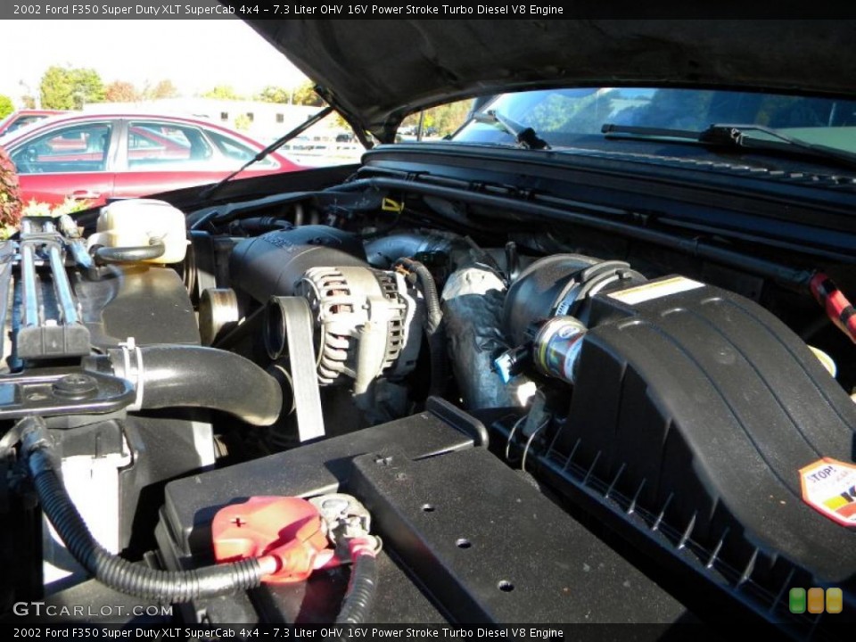 7.3 Liter OHV 16V Power Stroke Turbo Diesel V8 Engine for the 2002 Ford F350 Super Duty #40651791