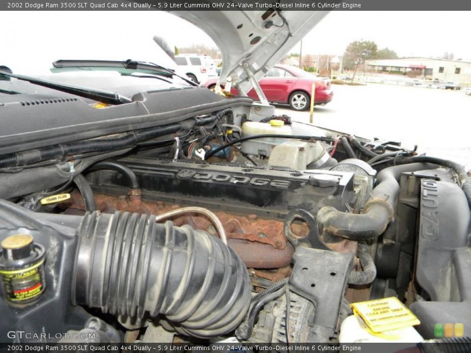 5.9 Liter Cummins OHV 24-Valve Turbo-Diesel Inline 6 Cylinder Engine for the 2002 Dodge Ram 3500 #40652428