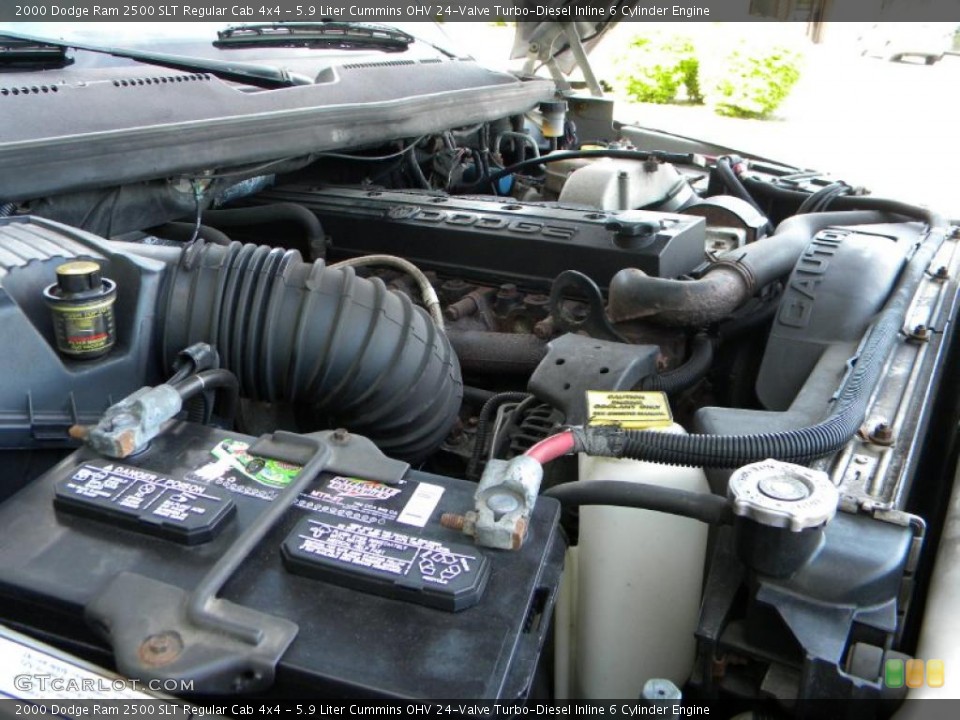 5.9 Liter Cummins OHV 24-Valve Turbo-Diesel Inline 6 Cylinder Engine for the 2000 Dodge Ram 2500 #40653848