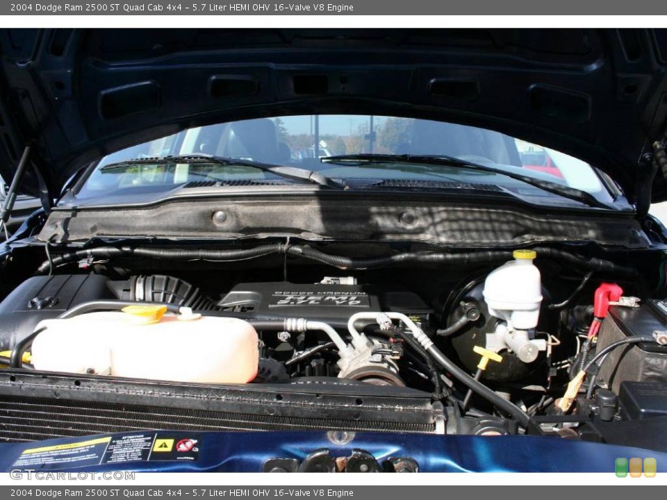5.7 Liter HEMI OHV 16-Valve V8 Engine for the 2004 Dodge Ram 2500 #40654086