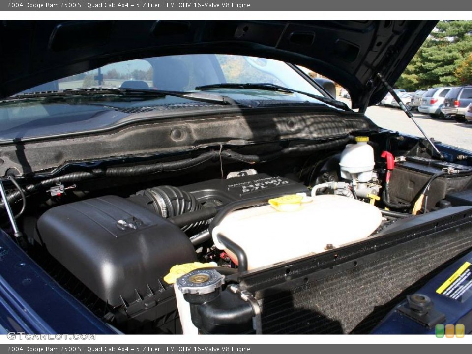 5.7 Liter HEMI OHV 16-Valve V8 Engine for the 2004 Dodge Ram 2500 #40654090
