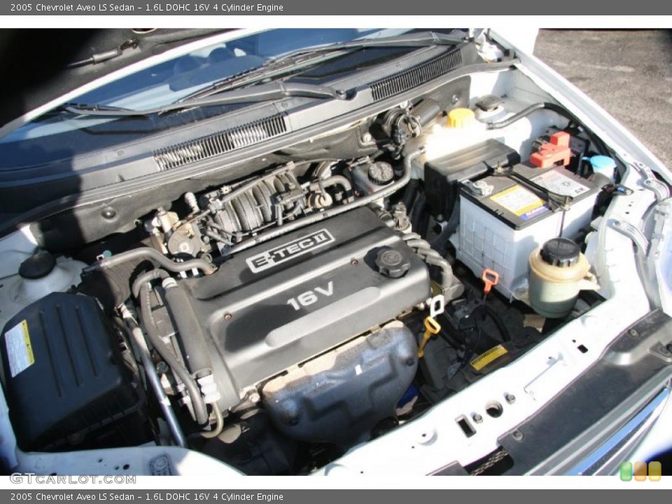 1.6L DOHC 16V 4 Cylinder Engine for the 2005 Chevrolet Aveo #40666959