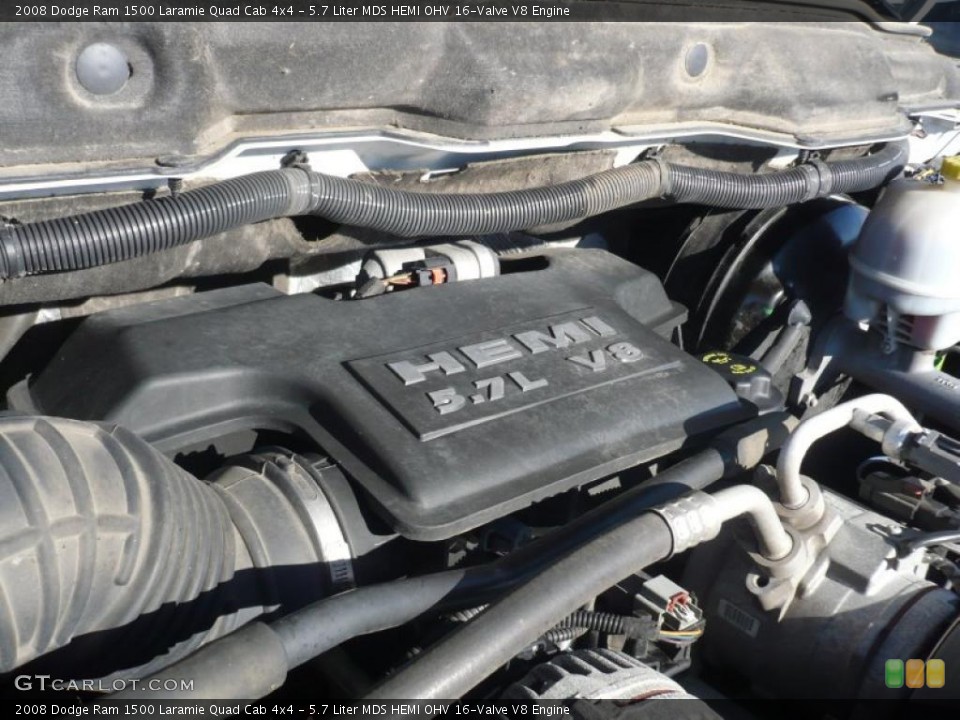 5.7 Liter MDS HEMI OHV 16-Valve V8 Engine for the 2008 Dodge Ram 1500 #40671770