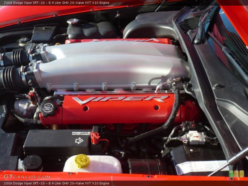 8.4 Liter OHV 20-Valve VVT V10 Engine for the 2009 Dodge Viper #40672022