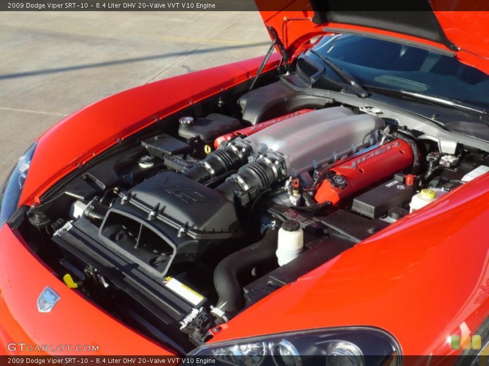 8.4 Liter OHV 20-Valve VVT V10 Engine for the 2009 Dodge Viper #40672034