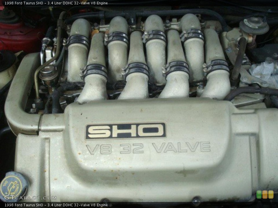 3.4 Liter DOHC 32-Valve V8 1998 Ford Taurus Engine