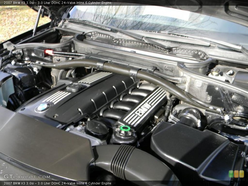 3.0 Liter DOHC 24-Valve Inline 6 Cylinder Engine for the 2007 BMW X3 #40680238
