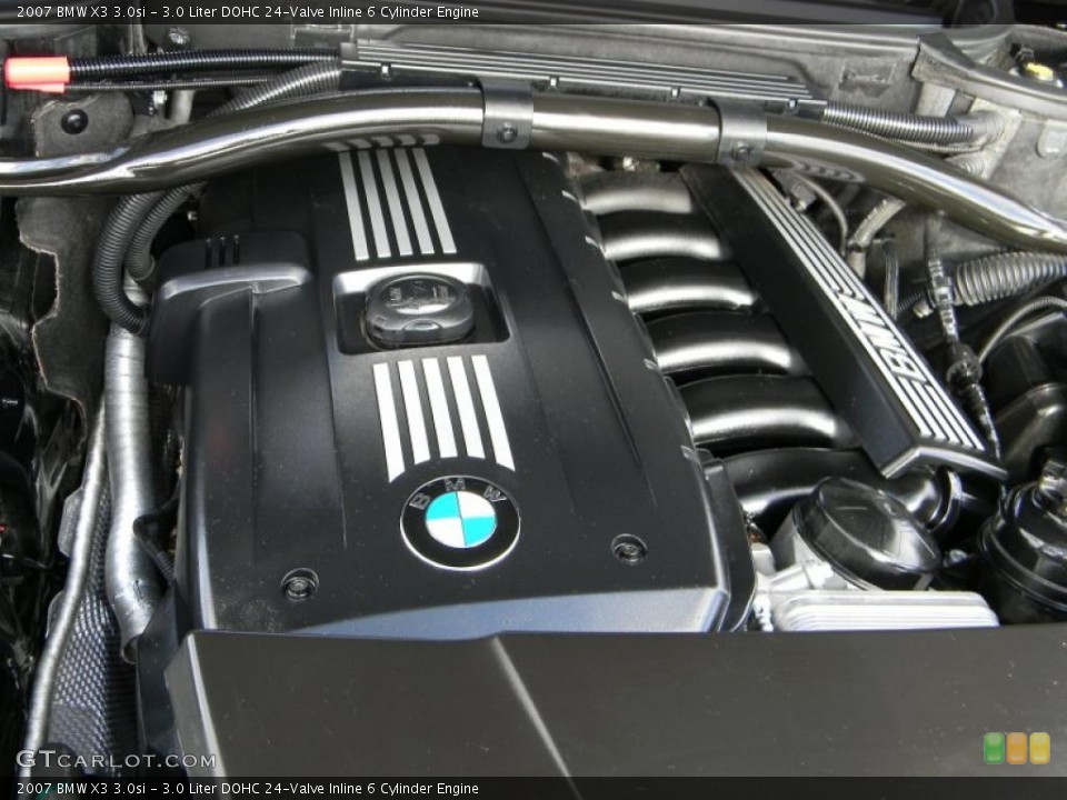 3.0 Liter DOHC 24-Valve Inline 6 Cylinder Engine for the 2007 BMW X3 #40680250