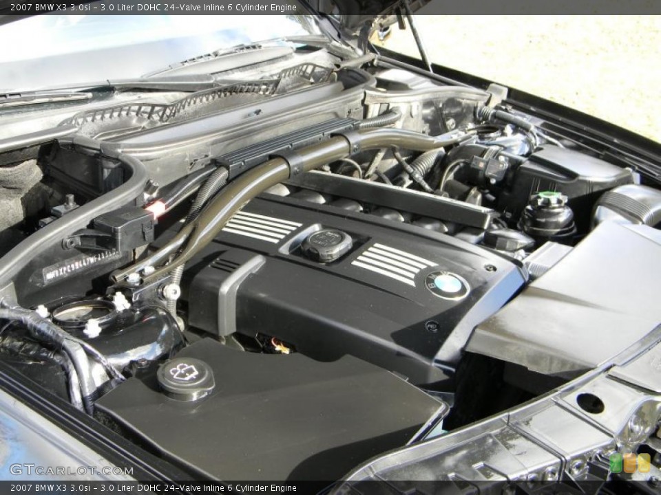 3.0 Liter DOHC 24-Valve Inline 6 Cylinder Engine for the 2007 BMW X3 #40680262