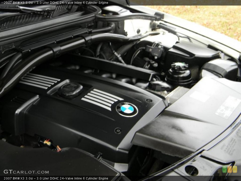 3.0 Liter DOHC 24-Valve Inline 6 Cylinder Engine for the 2007 BMW X3 #40682038