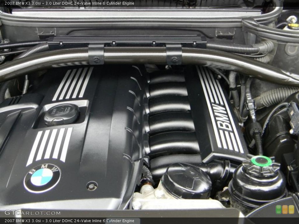 3.0 Liter DOHC 24-Valve Inline 6 Cylinder Engine for the 2007 BMW X3 #40682050