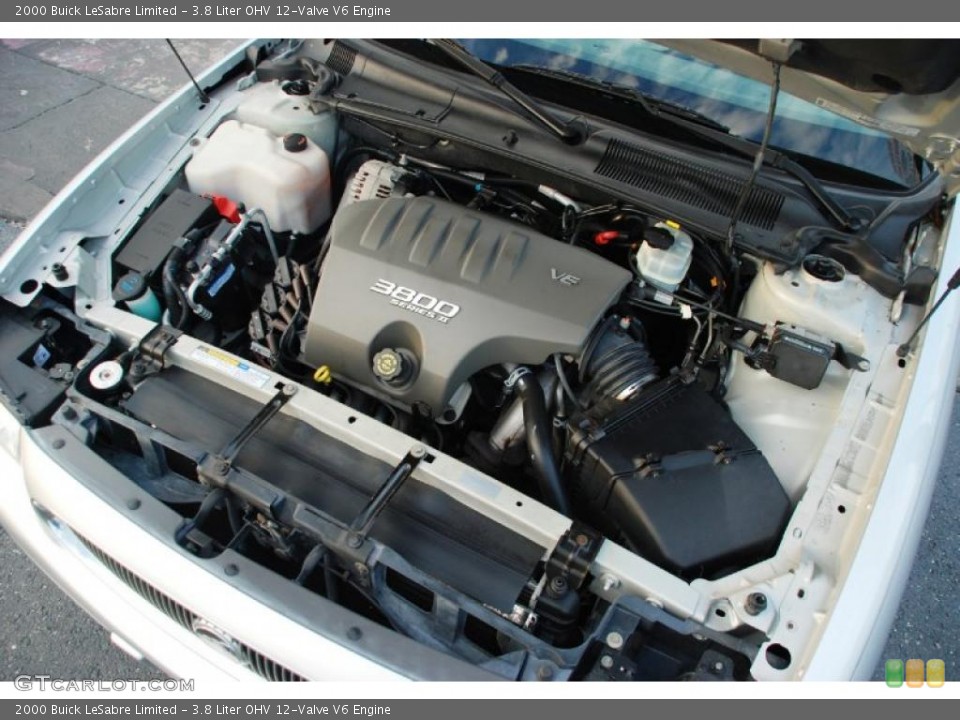 3.8 Liter OHV 12-Valve V6 Engine for the 2000 Buick LeSabre #40692154