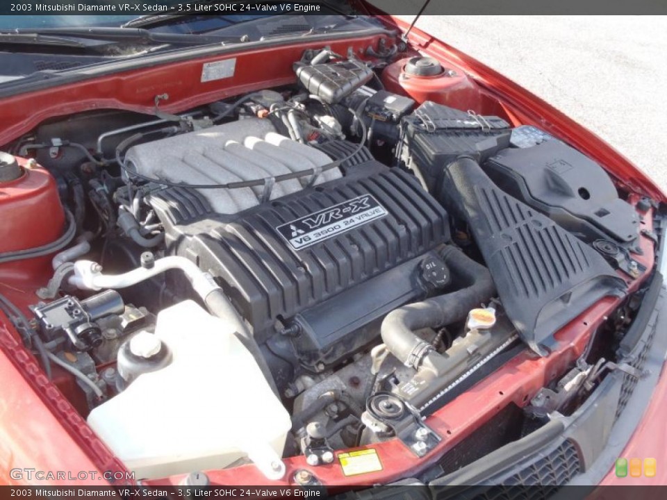 3.5 Liter SOHC 24-Valve V6 Engine for the 2003 Mitsubishi Diamante #40696230