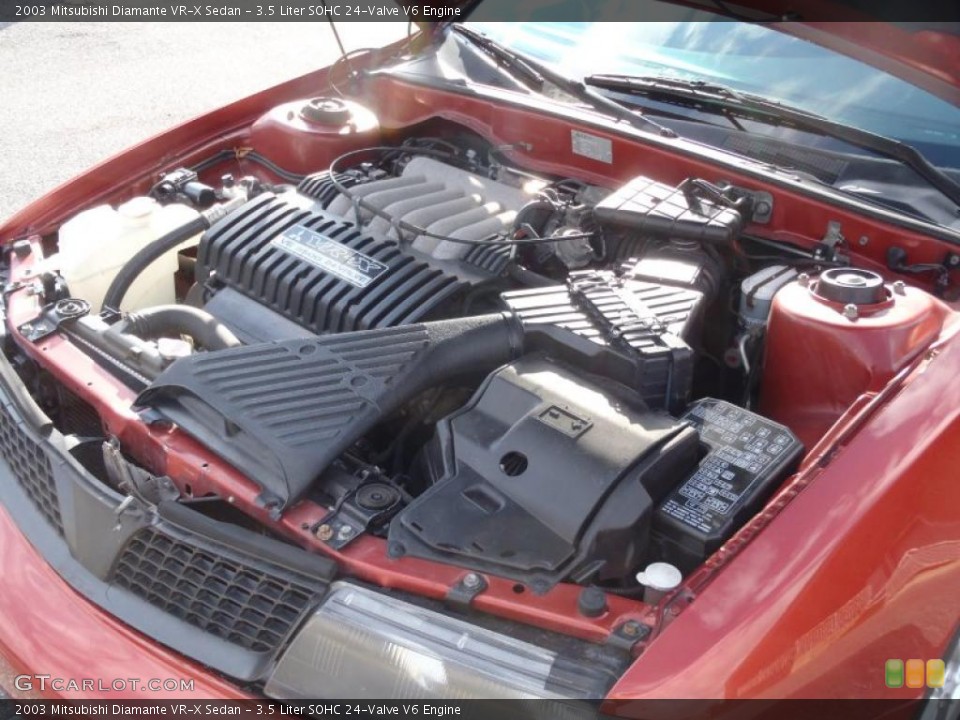 3.5 Liter SOHC 24-Valve V6 Engine for the 2003 Mitsubishi Diamante #40696242