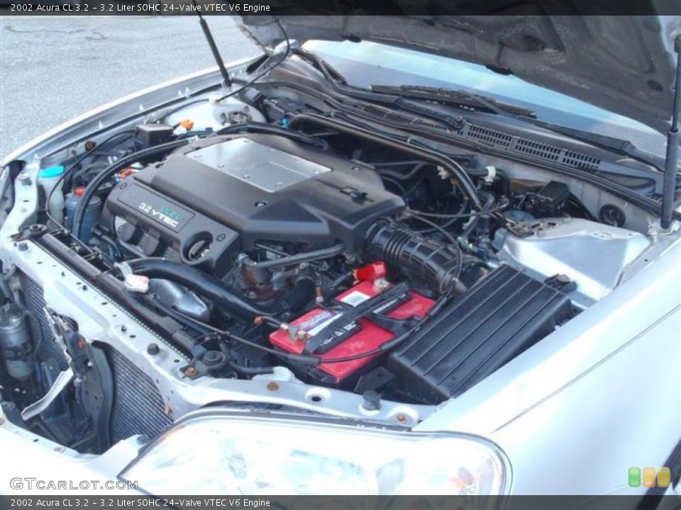 3.2 Liter SOHC 24-Valve VTEC V6 Engine for the 2002 Acura CL #40696926