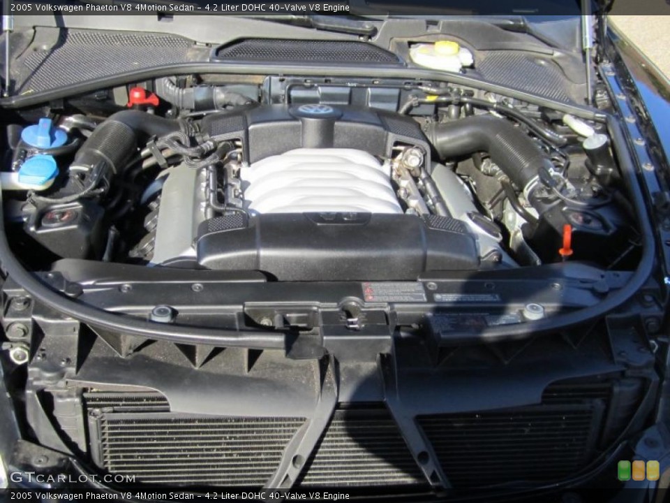 4.2 Liter DOHC 40-Valve V8 Engine for the 2005 Volkswagen Phaeton #40703297