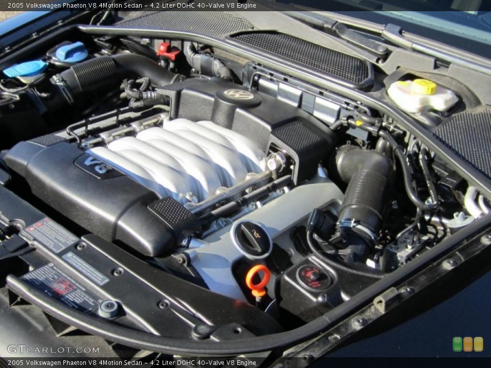 4.2 Liter DOHC 40-Valve V8 Engine for the 2005 Volkswagen Phaeton #40703329