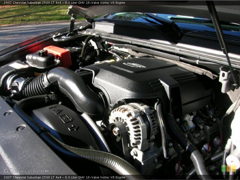6.0 Liter OHV 16-Valve Vortec V8 Engine for the 2007 Chevrolet Suburban #40703833