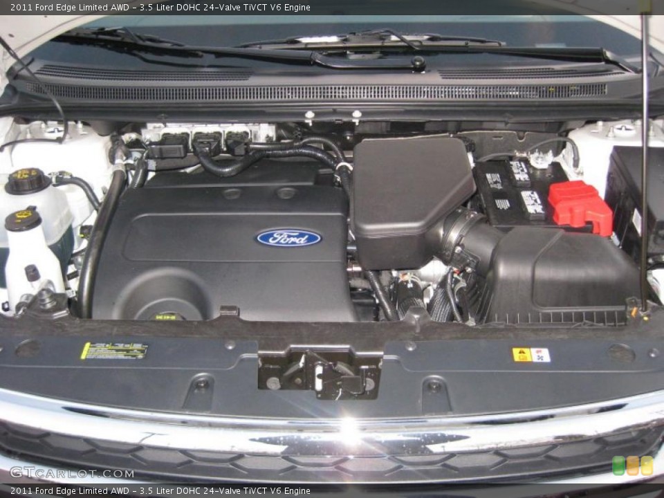 3.5 Liter DOHC 24-Valve TiVCT V6 Engine for the 2011 Ford Edge #40706045