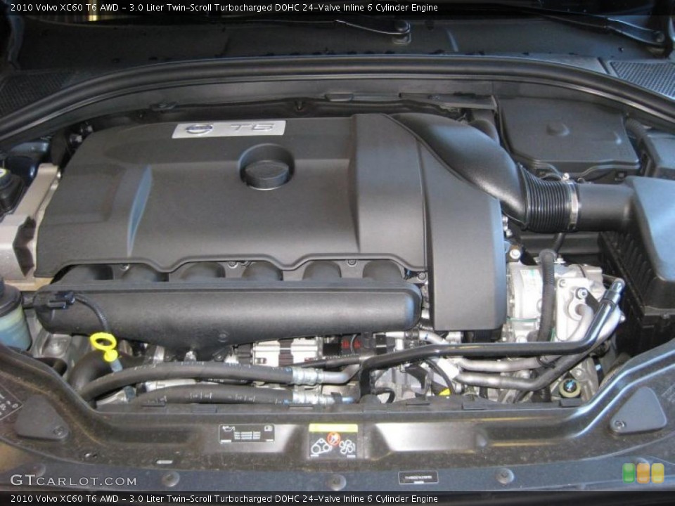 3.0 Liter Twin-Scroll Turbocharged DOHC 24-Valve Inline 6 Cylinder Engine for the 2010 Volvo XC60 #40709241