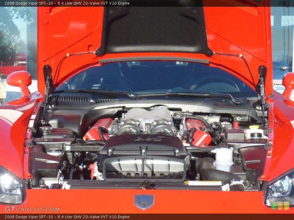 8.4 Liter OHV 20-Valve VVT V10 Engine for the 2008 Dodge Viper #40723389