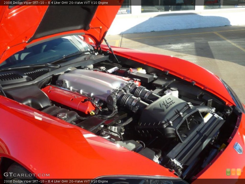 8.4 Liter OHV 20-Valve VVT V10 Engine for the 2008 Dodge Viper #40723426