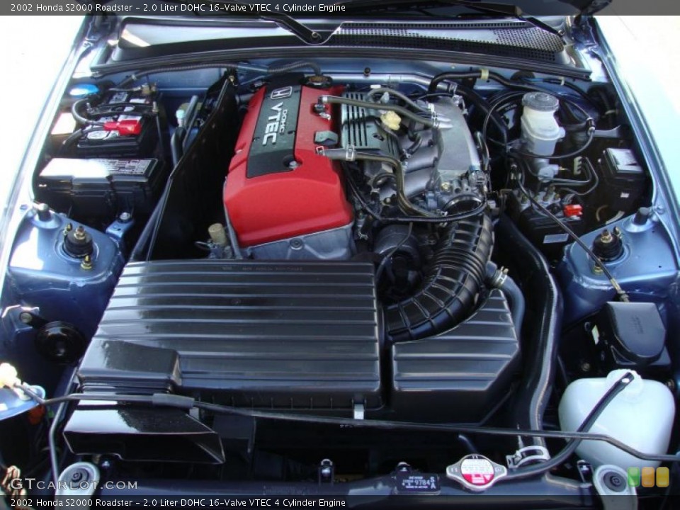 2.0 Liter DOHC 16-Valve VTEC 4 Cylinder Engine for the 2002 Honda S2000 #40724906