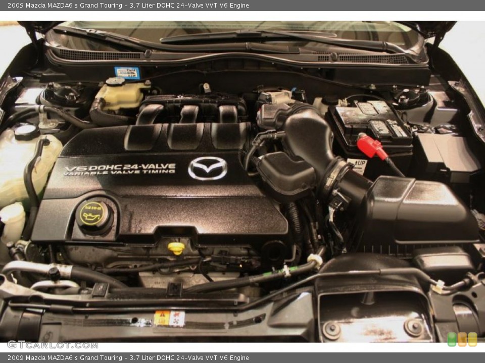 3.7 Liter DOHC 24-Valve VVT V6 Engine for the 2009 Mazda MAZDA6 #40725510