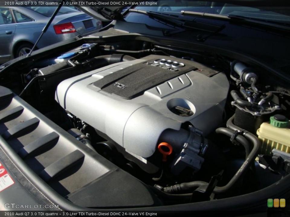 3.0 Liter TDI Turbo-Diesel DOHC 24-Valve V6 Engine for the 2010 Audi Q7 #40725730