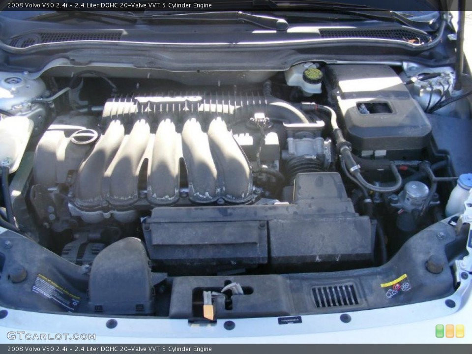2.4 Liter DOHC 20-Valve VVT 5 Cylinder Engine for the 2008 Volvo V50 #40731379