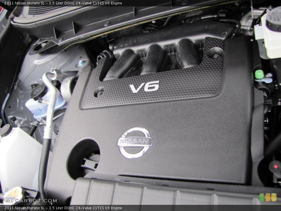 3.5 Liter DOHC 24-Valve CVTCS V6 Engine for the 2011 Nissan Murano #40733319