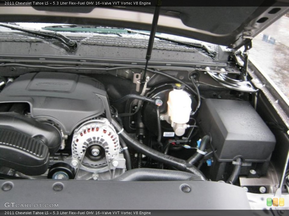 5.3 Liter Flex-Fuel OHV 16-Valve VVT Vortec V8 Engine for the 2011 Chevrolet Tahoe #40733963