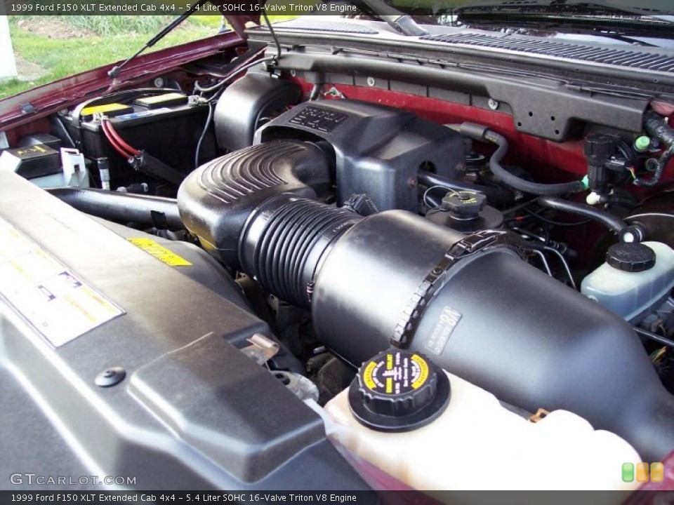 5.4 Liter SOHC 16-Valve Triton V8 Engine for the 1999 Ford F150 #40737391