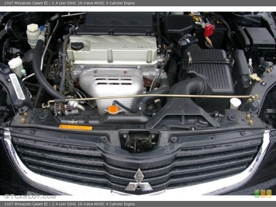 2.4 Liter SOHC 16-Valve MIVEC 4 Cylinder Engine for the 2007 Mitsubishi Galant #40745292
