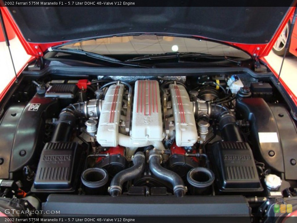 5.7 Liter DOHC 48-Valve V12 Engine for the 2002 Ferrari 575M Maranello #40746888