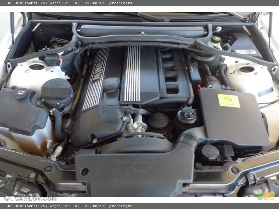 2.5L DOHC 24V Inline 6 Cylinder Engine for the 2003 BMW 3 Series #40748858