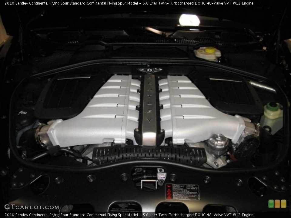 6.0 Liter Twin-Turbocharged DOHC 48-Valve VVT W12 Engine for the 2010 Bentley Continental Flying Spur #40759419