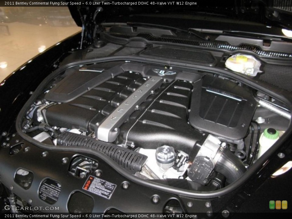 6.0 Liter Twin-Turbocharged DOHC 48-Valve VVT W12 Engine for the 2011 Bentley Continental Flying Spur #40759871