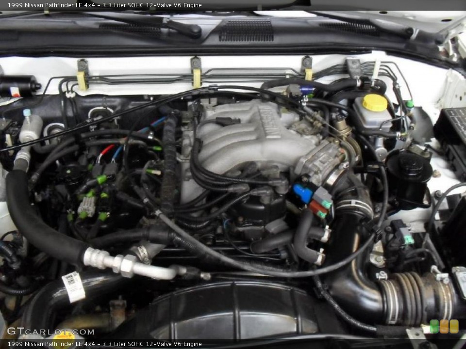 3.3 Liter SOHC 12-Valve V6 Engine for the 1999 Nissan Pathfinder #40761223