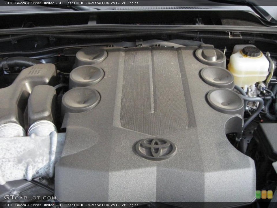 4.0 Liter DOHC 24-Valve Dual VVT-i V6 2010 Toyota 4Runner Engine